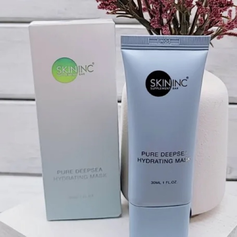 New NIB Skin Inc pure deep sea hydrating mask Hyaluronic Acid Soybean 30 ml 1 oz